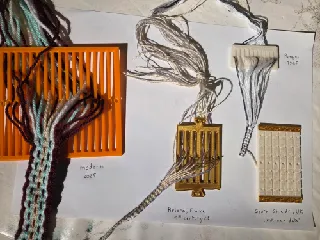 Functionnal ancient and modern heddles