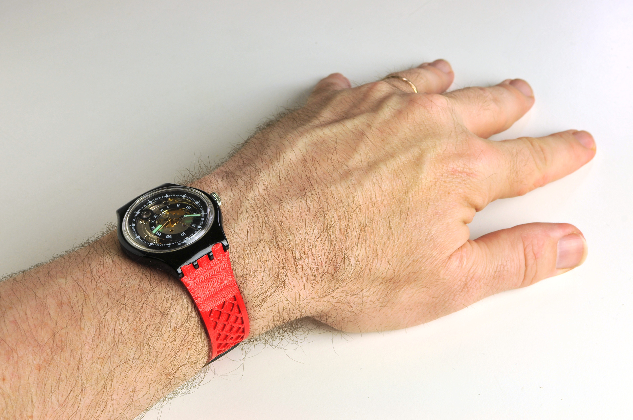 Miniatura 5 do modelo 3D Swatch TPU strap