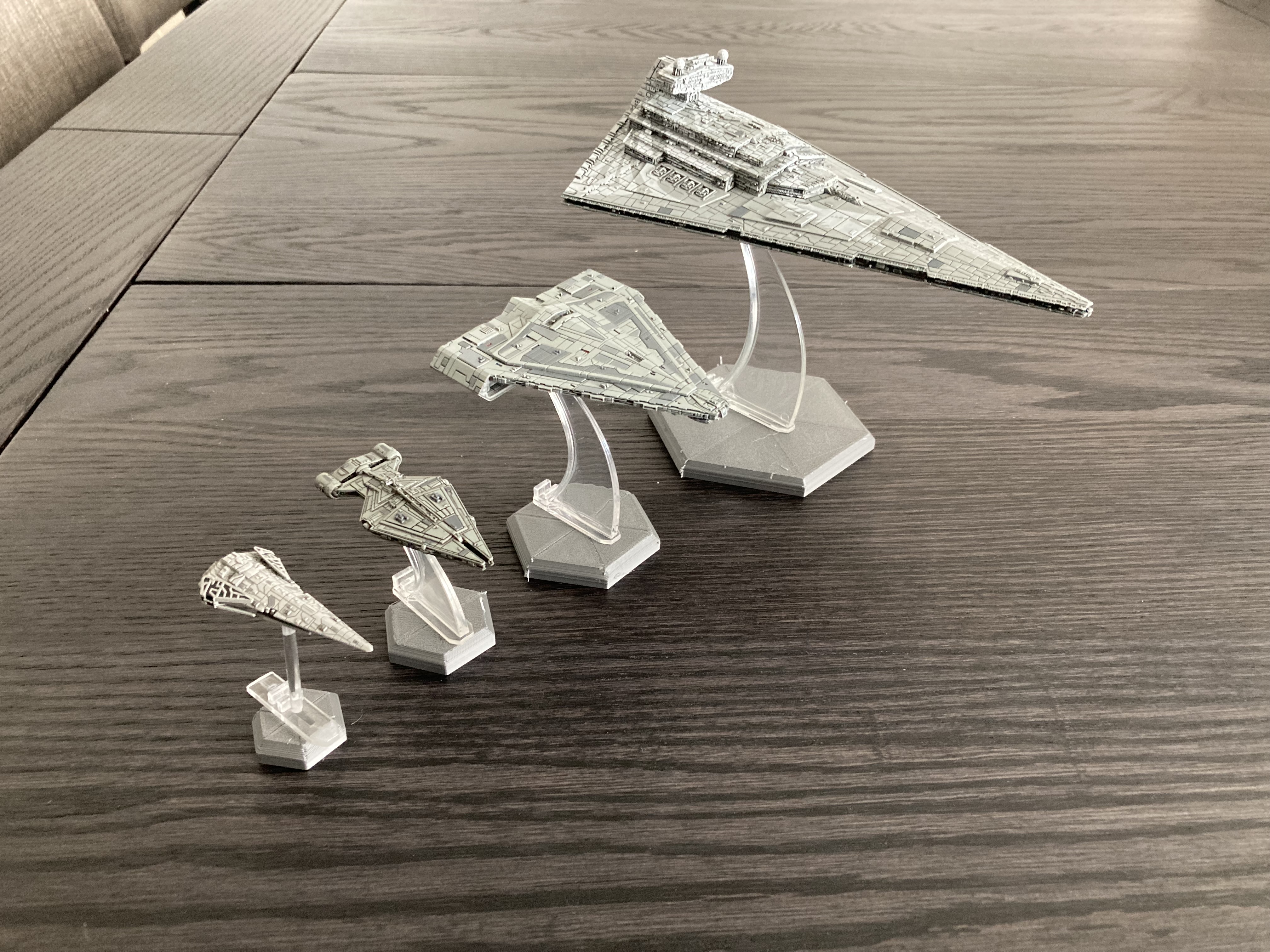 Hexbases for Star Wars Armada Flight Stands