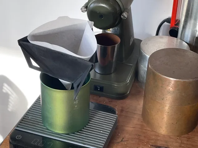 Flat Foldable V60 Drip Coffee Filter Holder - HTPLA