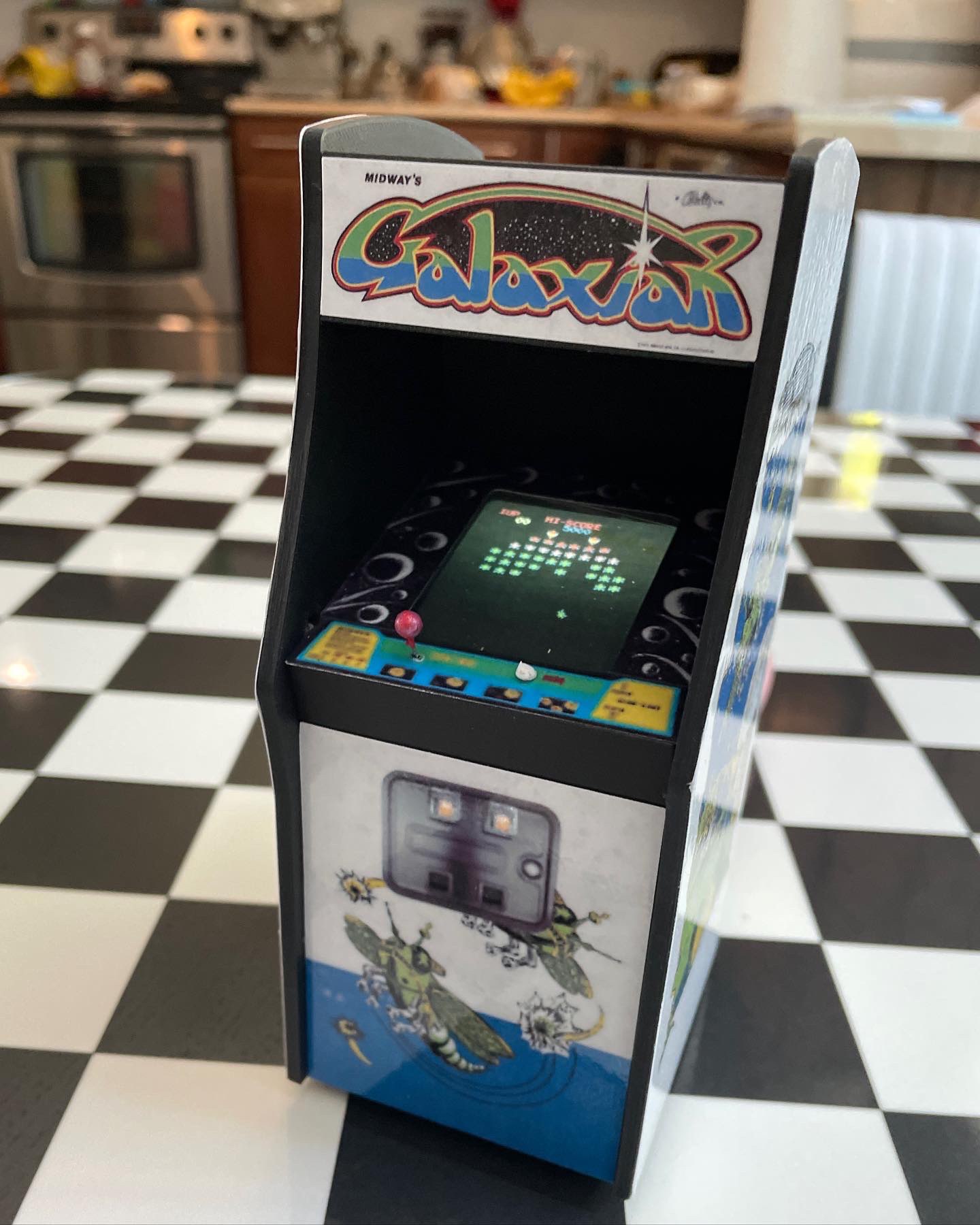 6" Galaxian Arcade Cabinet