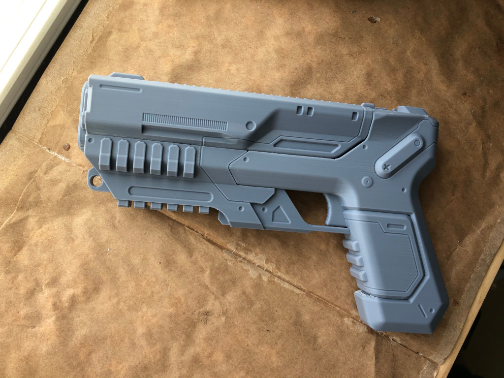 Space Engineers 1:1 Warfare Pistol (Static)