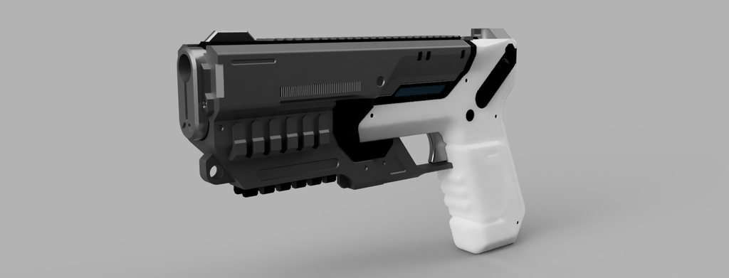 Space Engineers 1:1 Warfare Pistol (Static) by Terminal_6 | Download ...