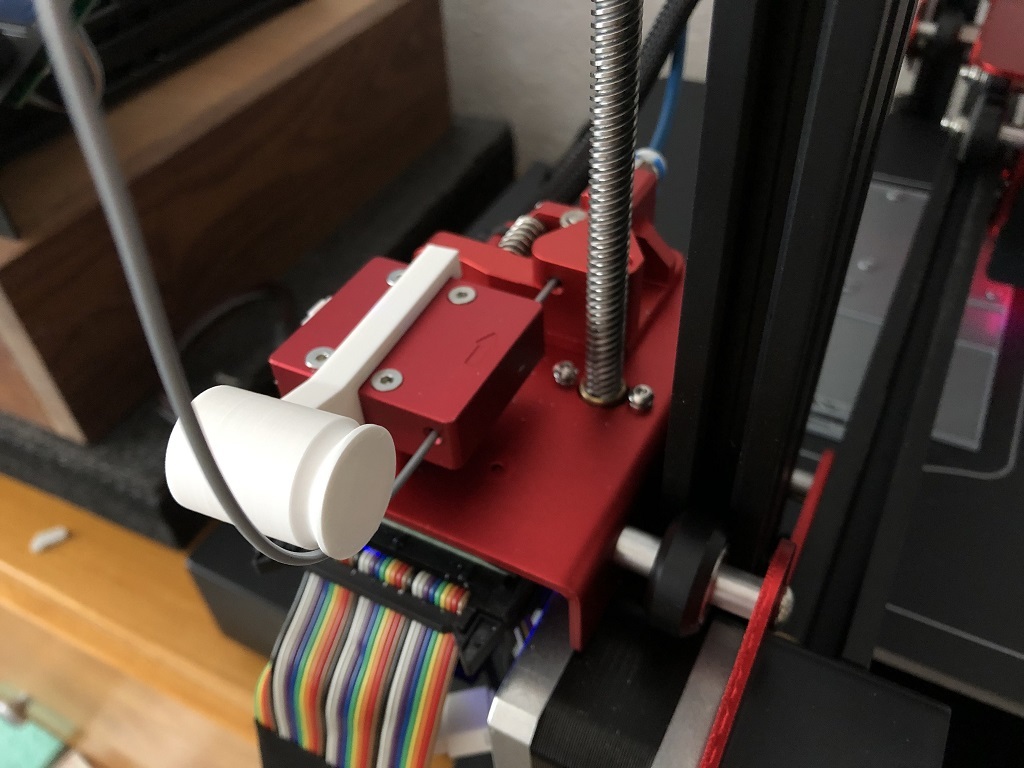 Cheap CR10S Pro V2 Filament Guide (no bearings) by Terminal_6 ...