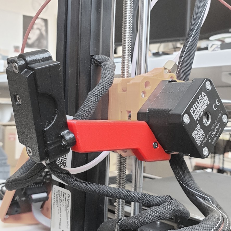 Prusa Mini filament sensor holder V2