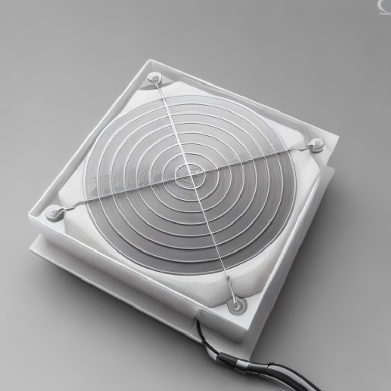 Hepa filter 120mm fan, IKEA Lack 3D printer enclosure by ayanev