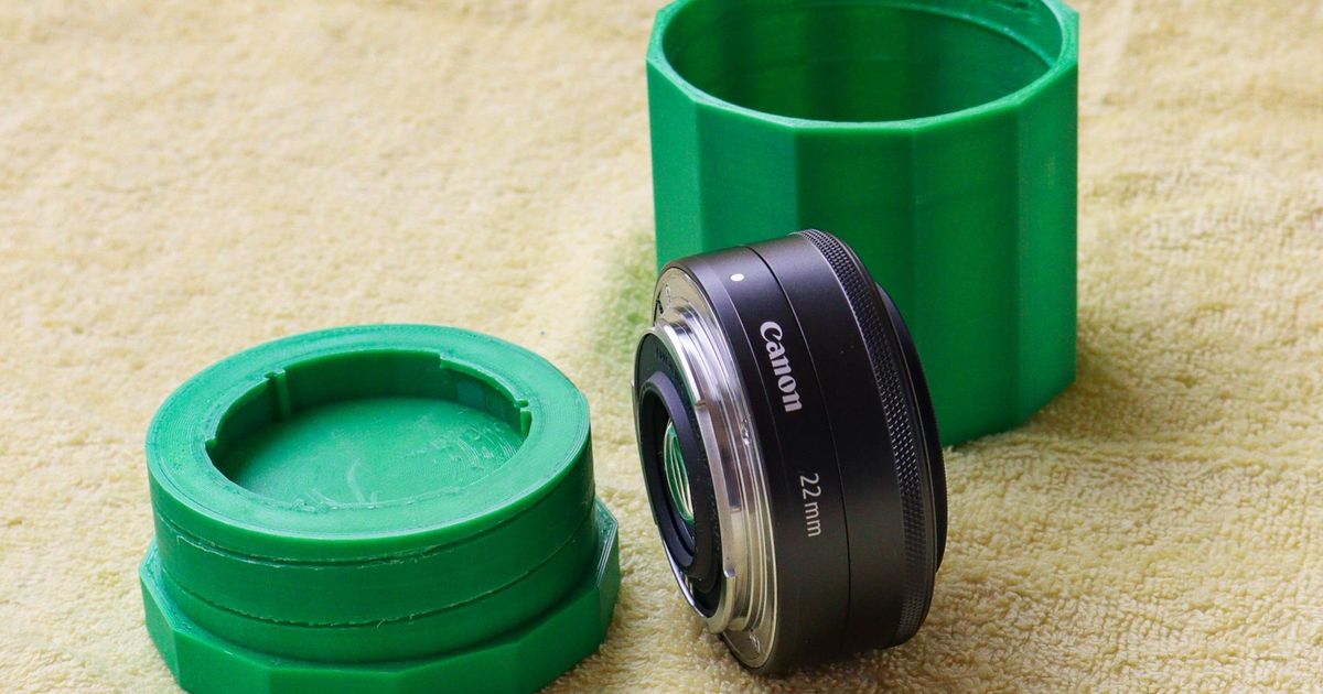 Lenses box by ivosak Download free STL model