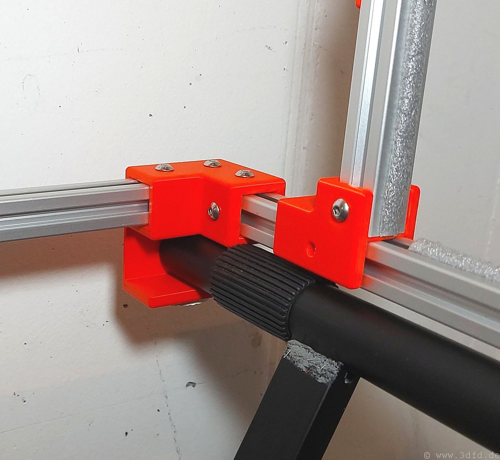 RC airplane bracket for keyboard stand assembly stands Ver.1 by 3D