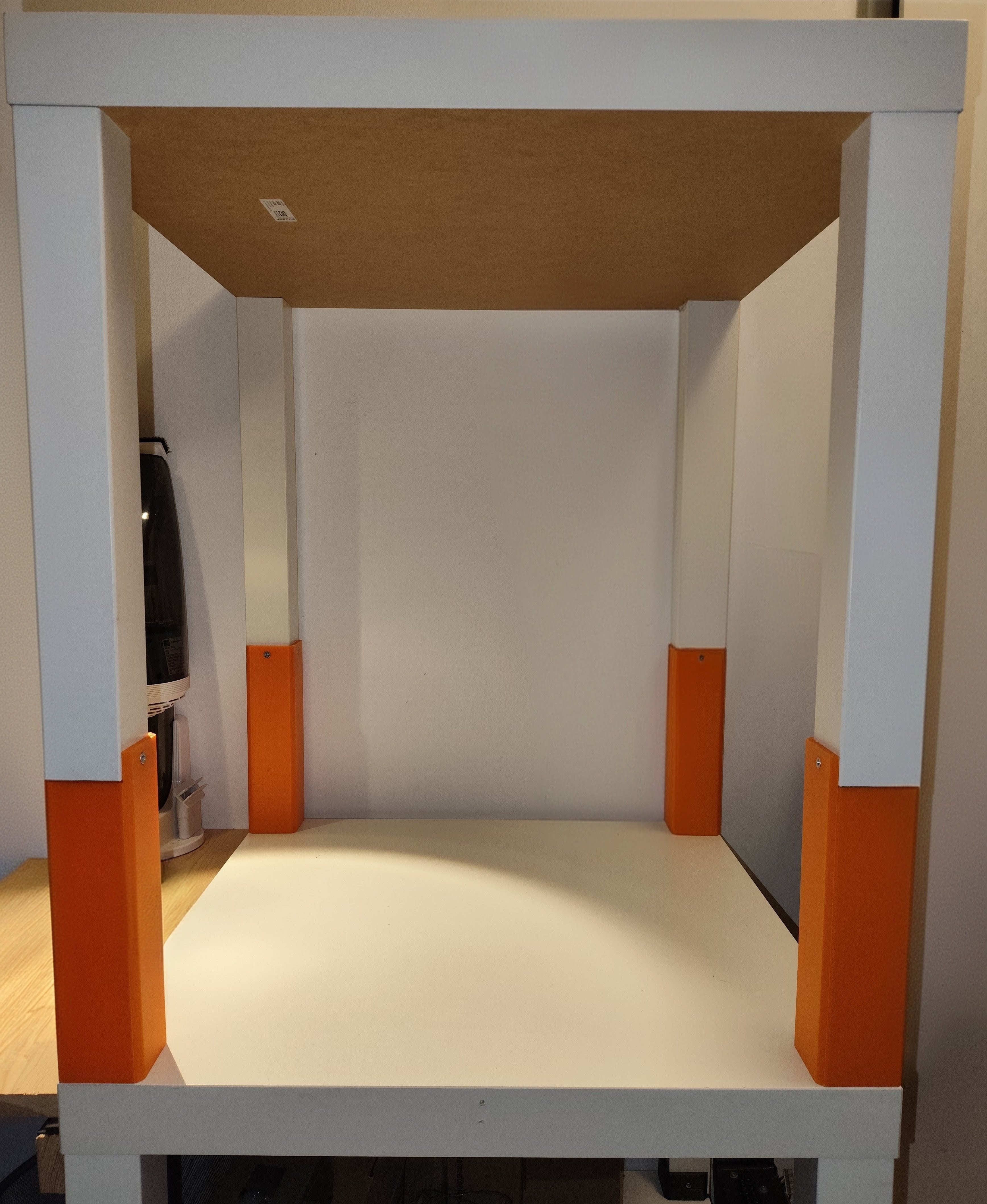 IKEA LACK Table Extensions (20cm / 7.87") - Stealth & Stackable