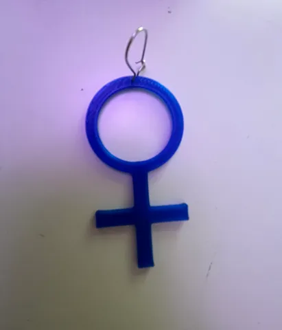 Female Symbol Earring