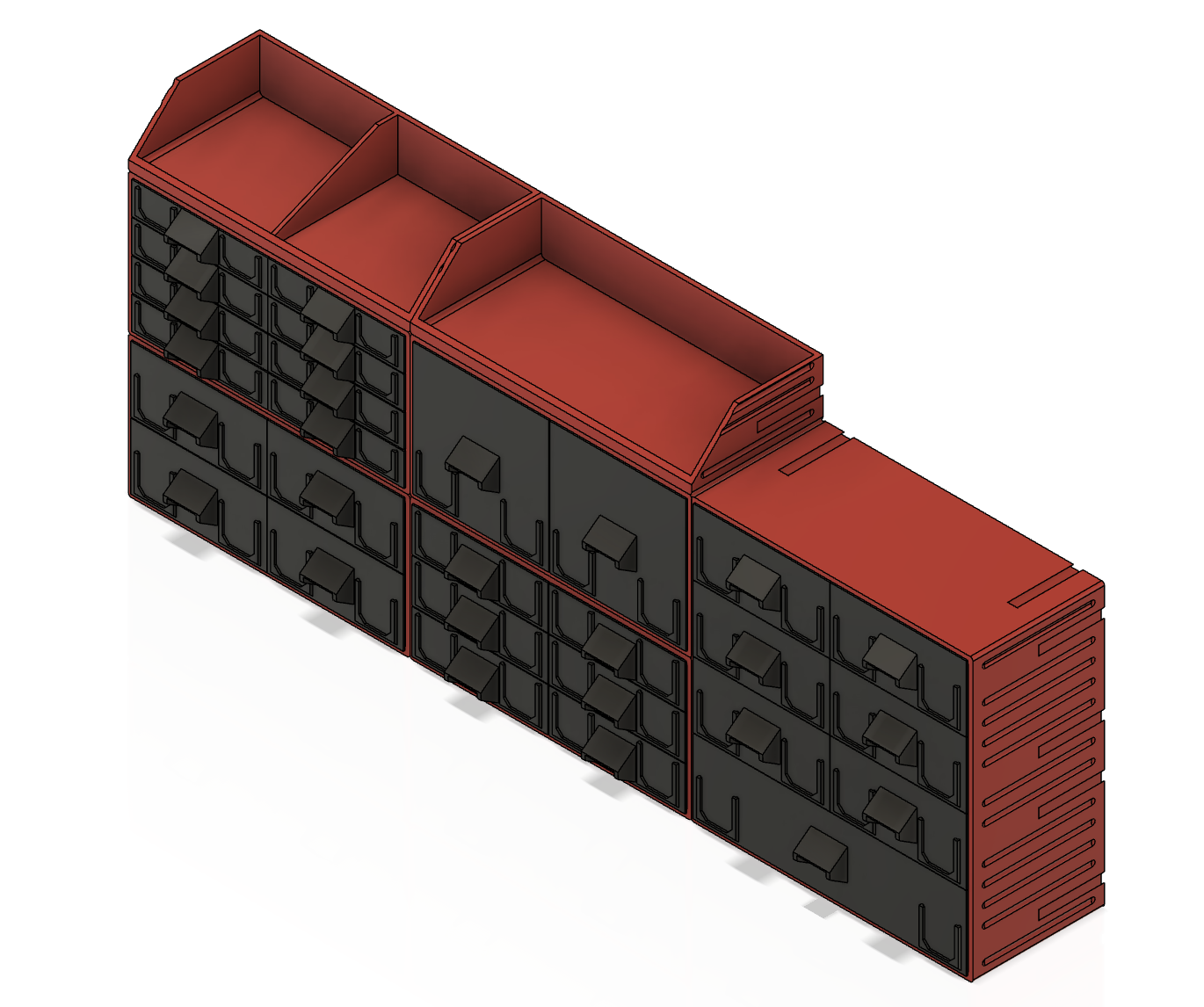 Modular Organizer Box with Drawer - Small components