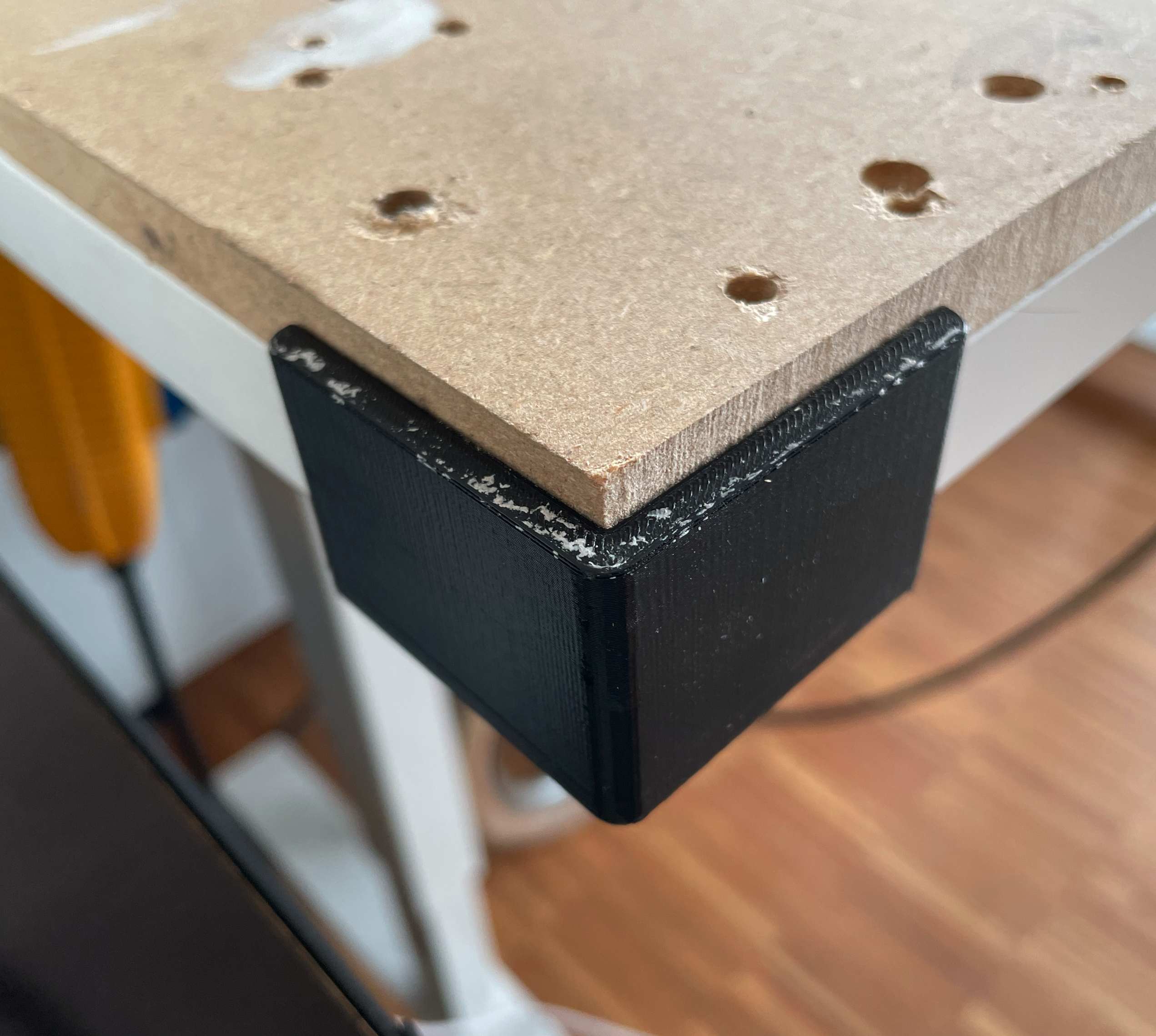 Miniatura 3 do modelo 3D Corner Brackets for Sacrificial Table Tops