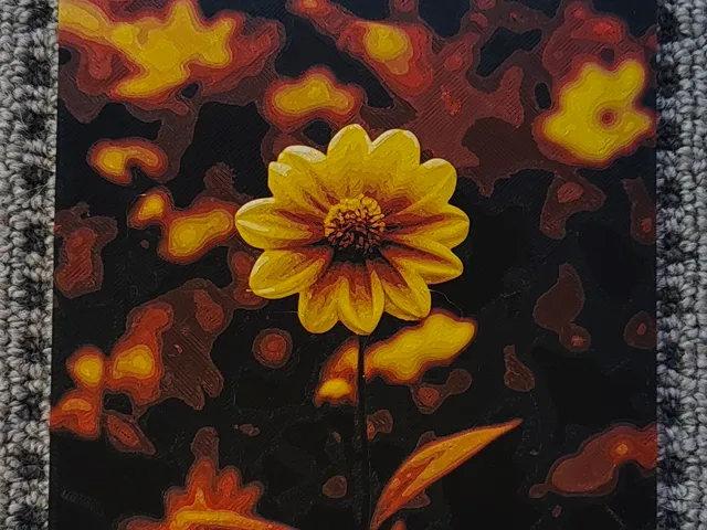 HueForge Flower