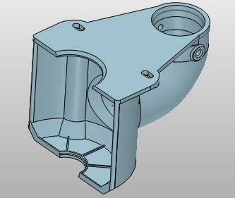 Makita router attachment (edge series, single-handed 3700 etc.) for dust extraction from below.