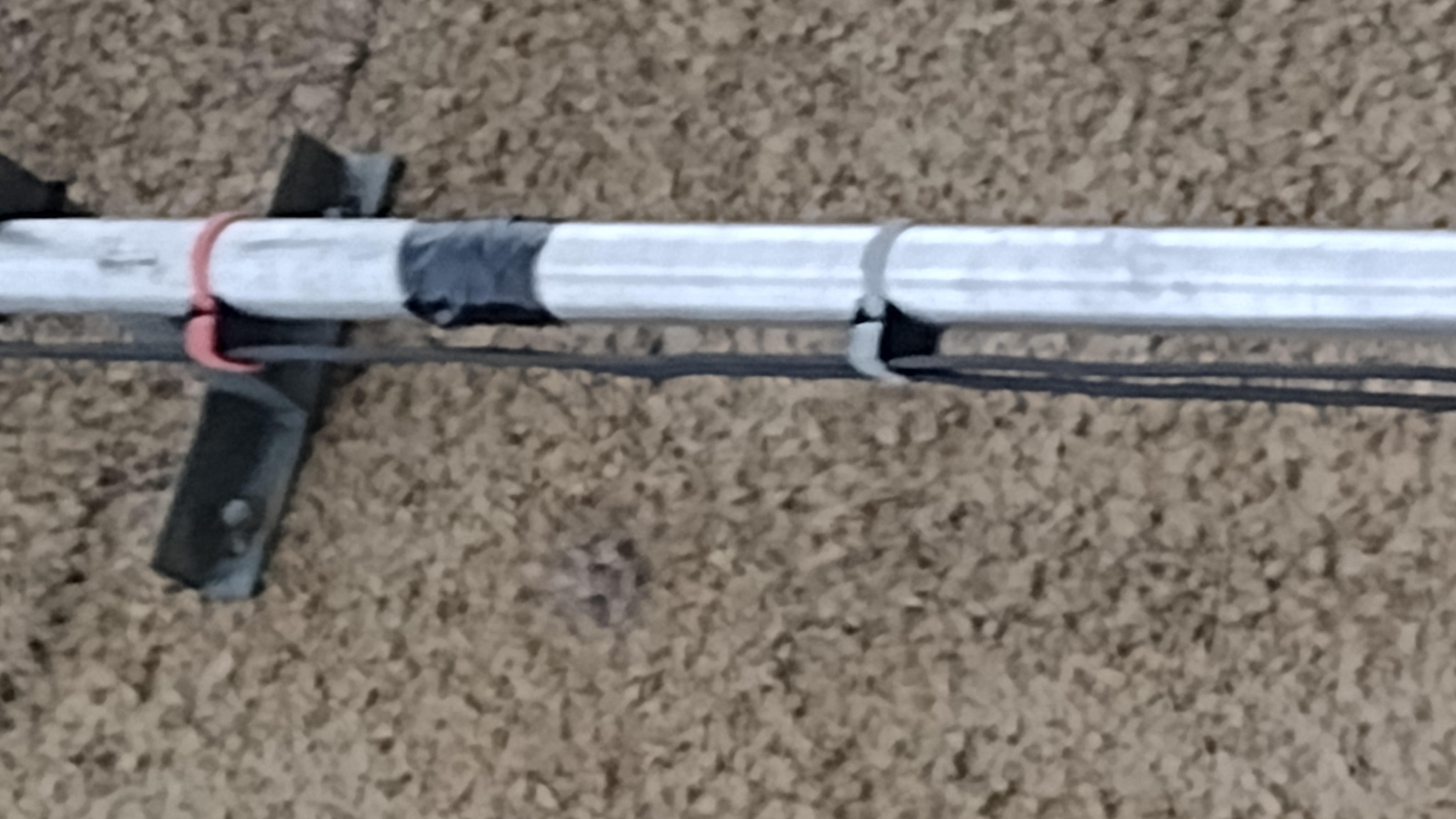 67mm diameter Coax cable standoff clamp for 44mm (1.75") mast by