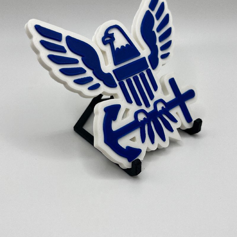 United States Navy Logo Refrigerator Magnet - Official USN Emblem Magnet