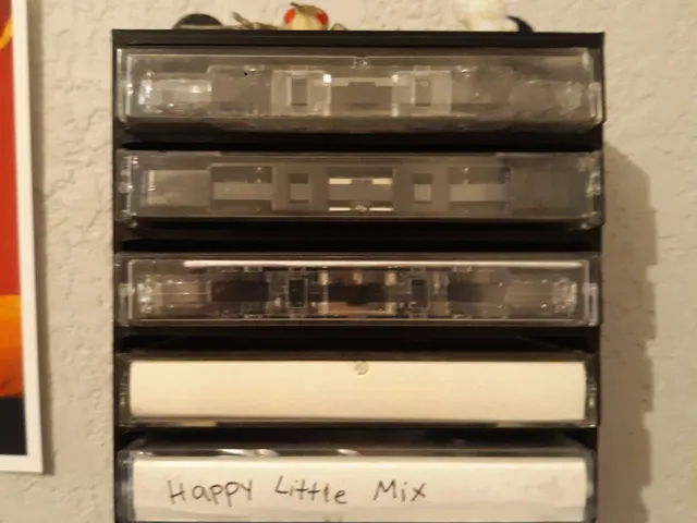 Cassette Tape Shelf (Holds 5)
