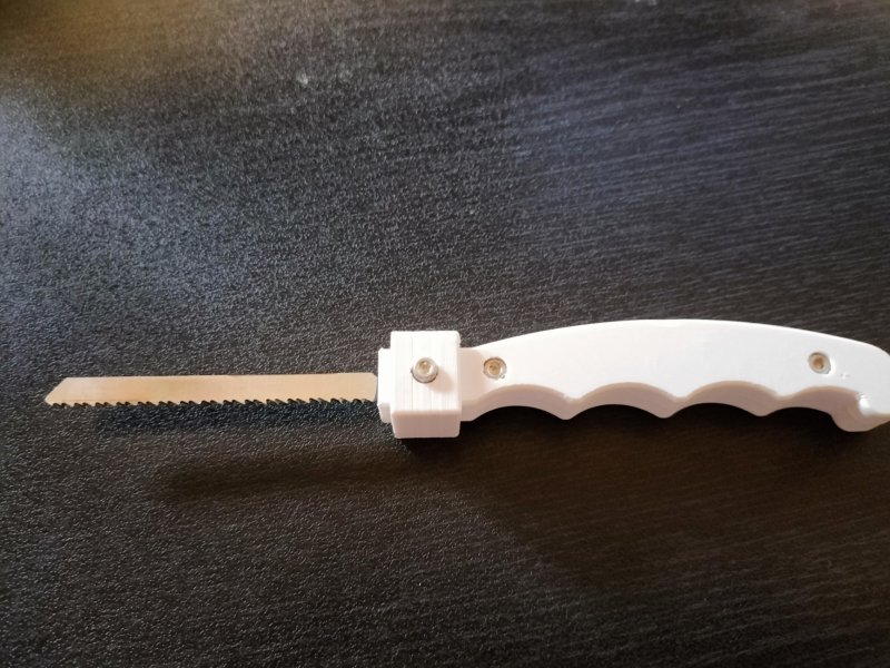 Handle for jigsaw blades / Handgriff für Stichsägeblätter