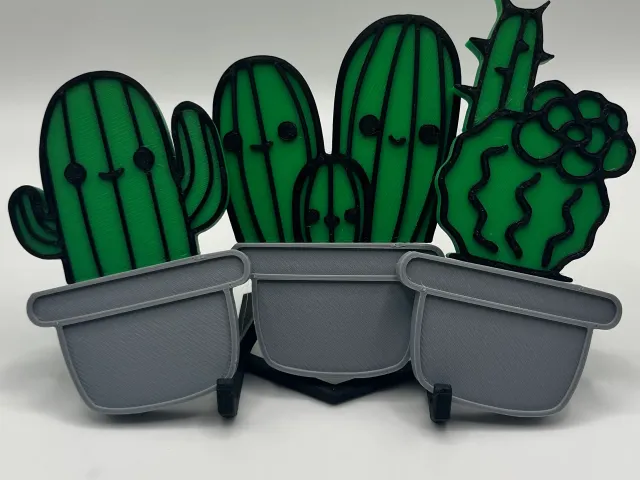 Customizable Potted Plants Magnets