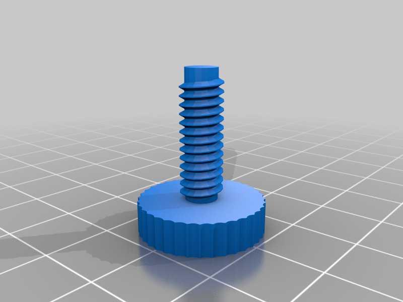 1/4-20 x 3/4" inch Thumbscrew