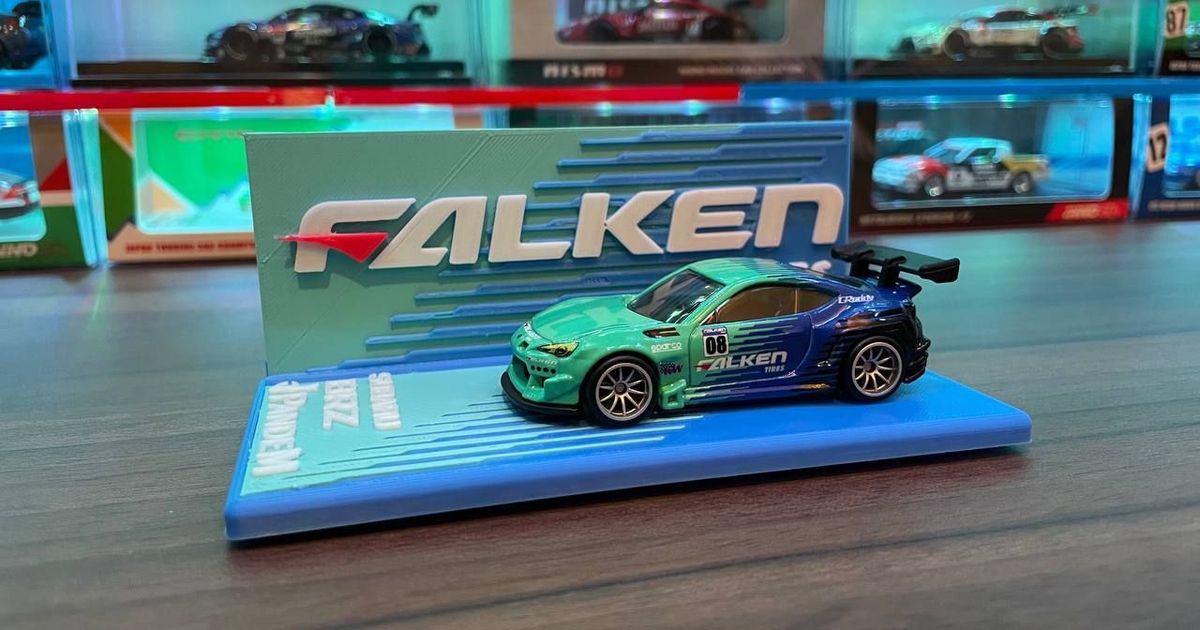 Hot Wheels Subaru BRZ Pandem (Falken Tires Theme) by GigaPenguin