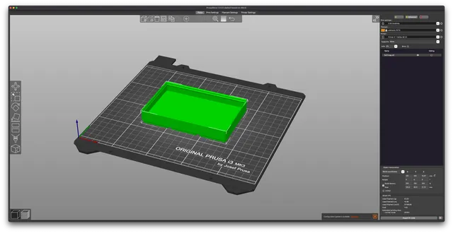 Simple 2x3 tray - gridfinity