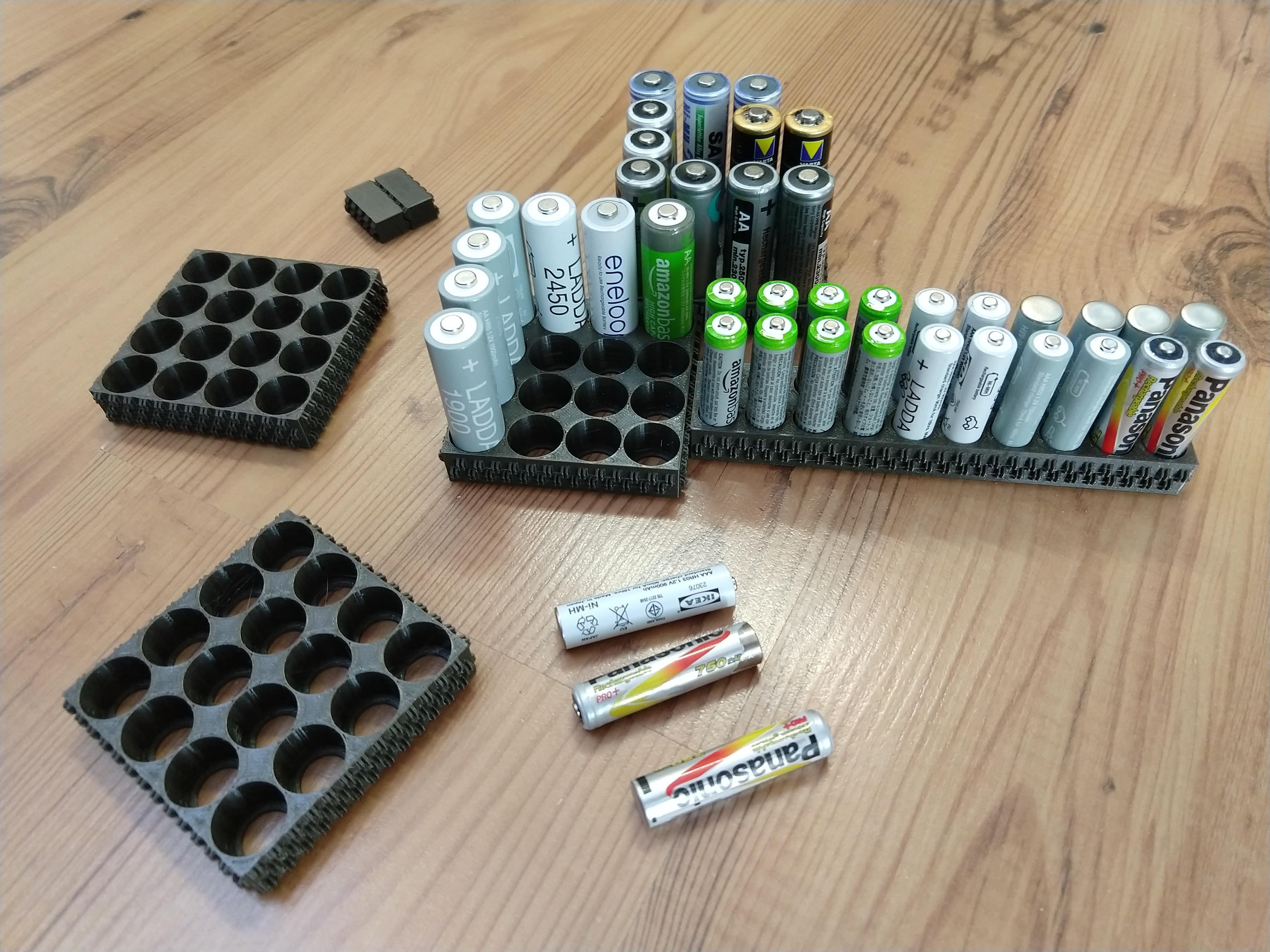 Connected Battery Stand by ceres Download free STL model