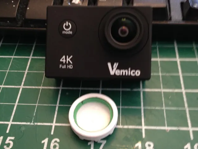 Vemico 4K sport cam lens cover