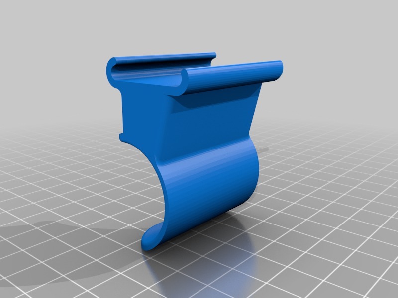 Wire shelving hooks and hangers by lonmakes Download free STL model