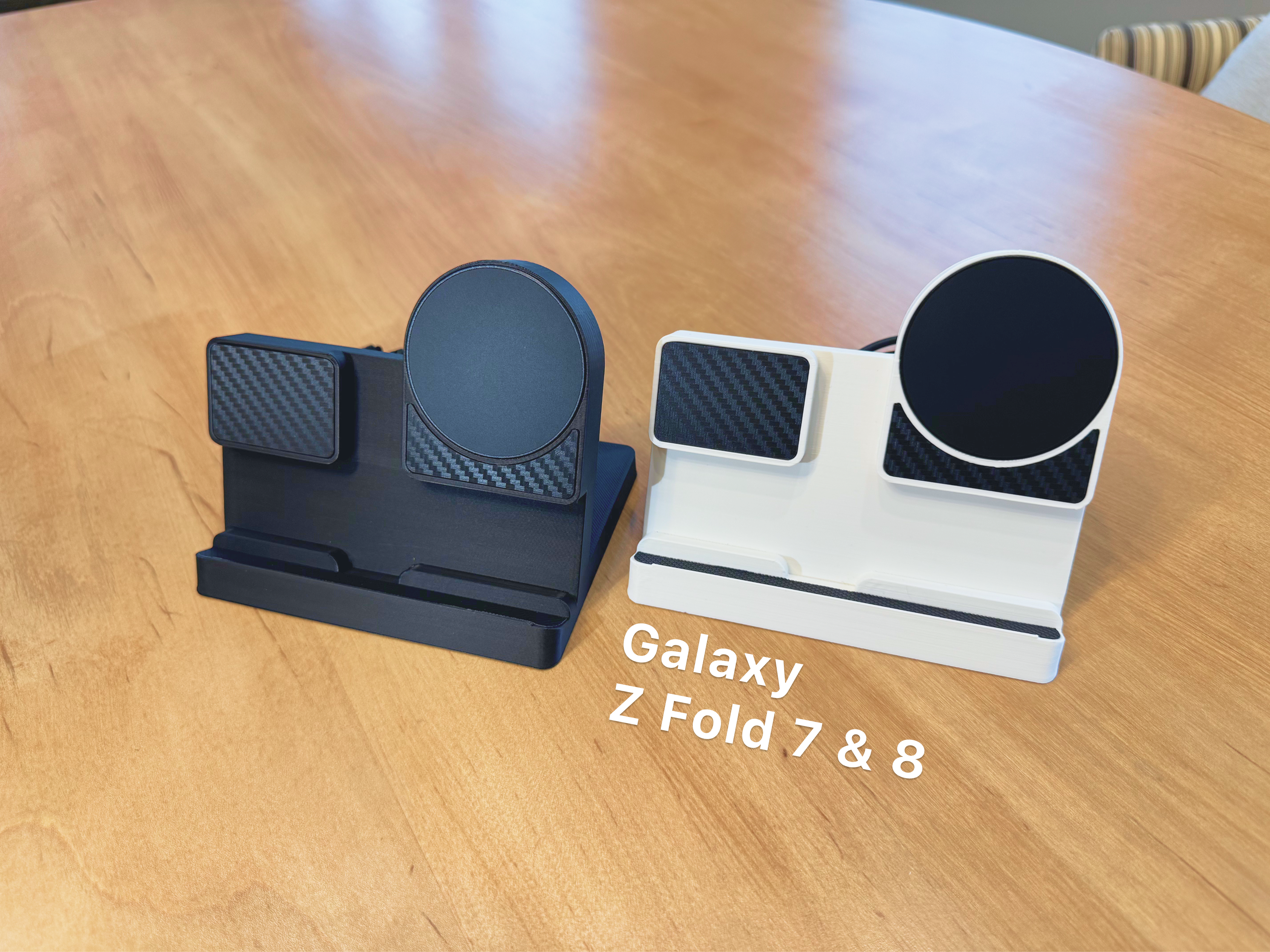 Galaxy Fold 7 and Rumored Fold 8 Magsafe Charging Stand