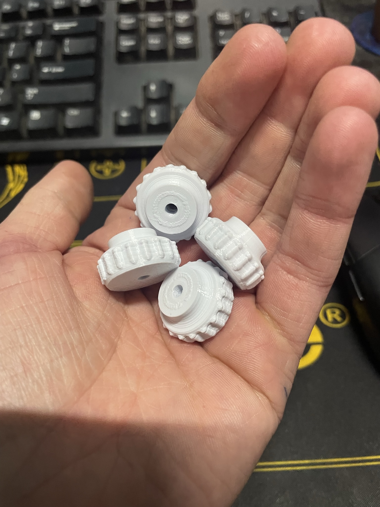 Heated Bed Adjustment Nuts