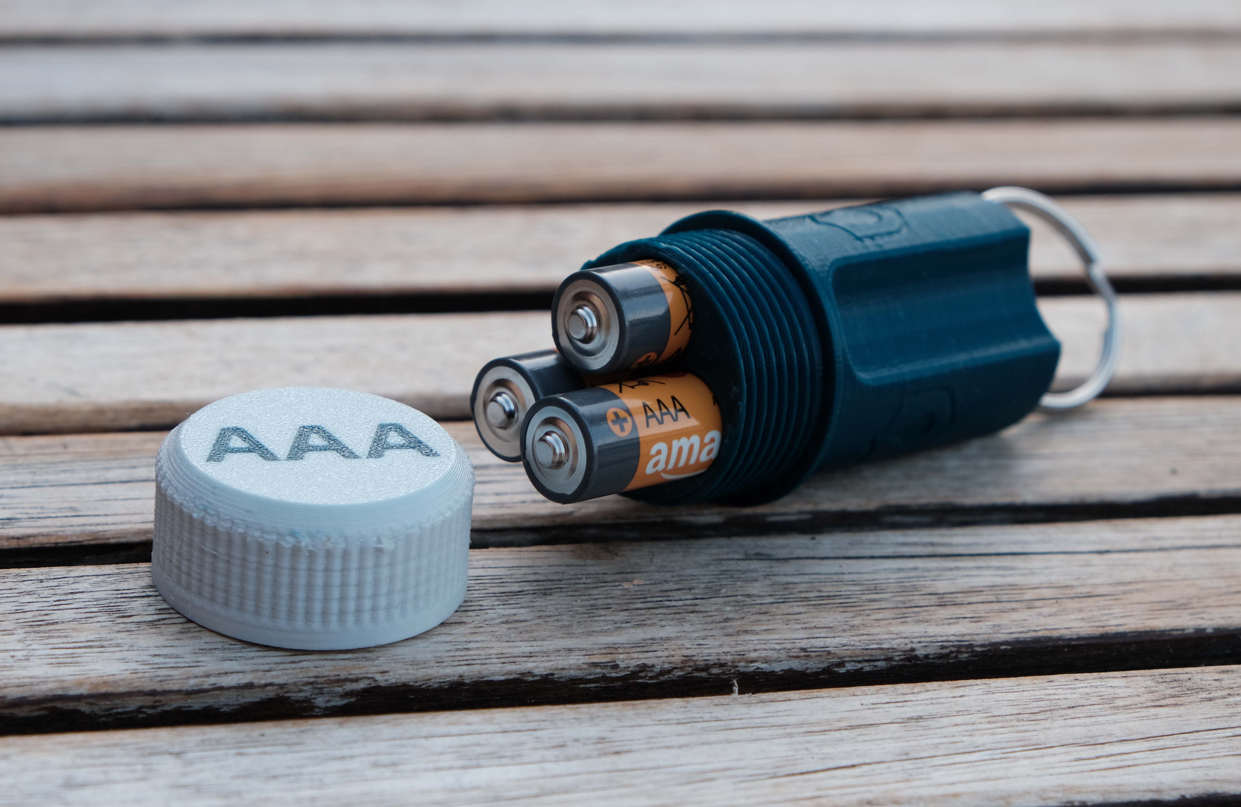 Battery Emergency Keyring