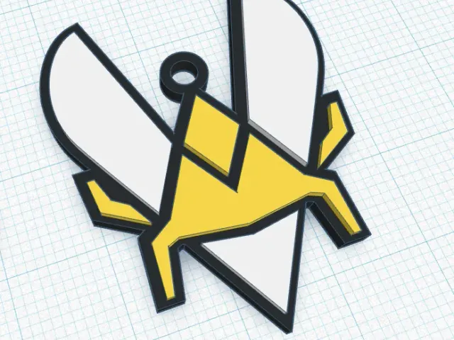 Team Vitality Logo (Keychain)