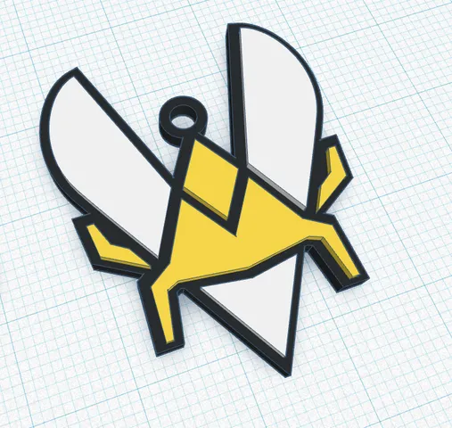 Team Vitality Logo (Keychain)