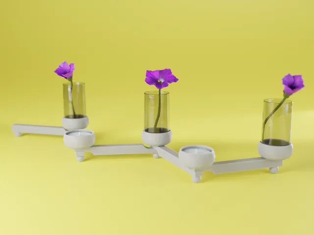 Candle and Vase Holder