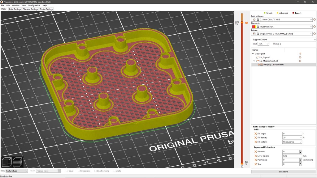 Miniatura 6 do modelo 3D Arcade Button Panel