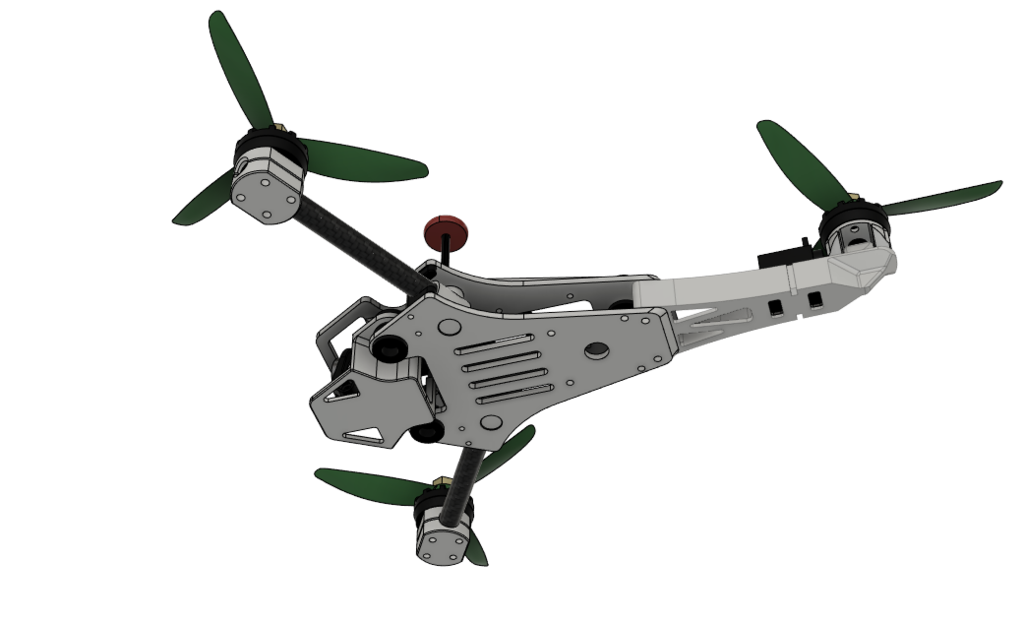 Miniatura 3 do modelo 3D Tricopter Switchblade