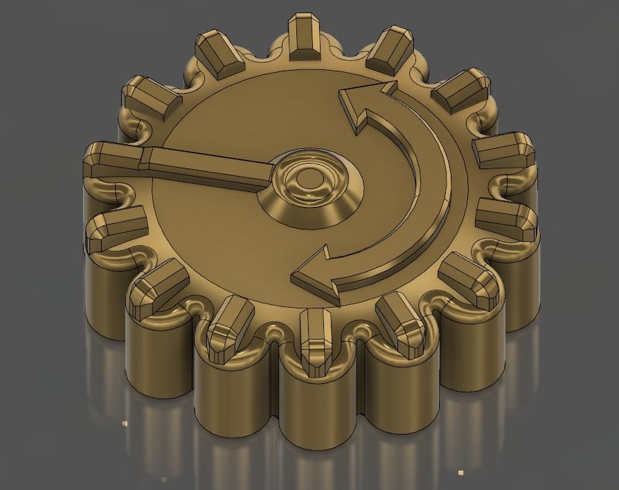 Encoder wheel.