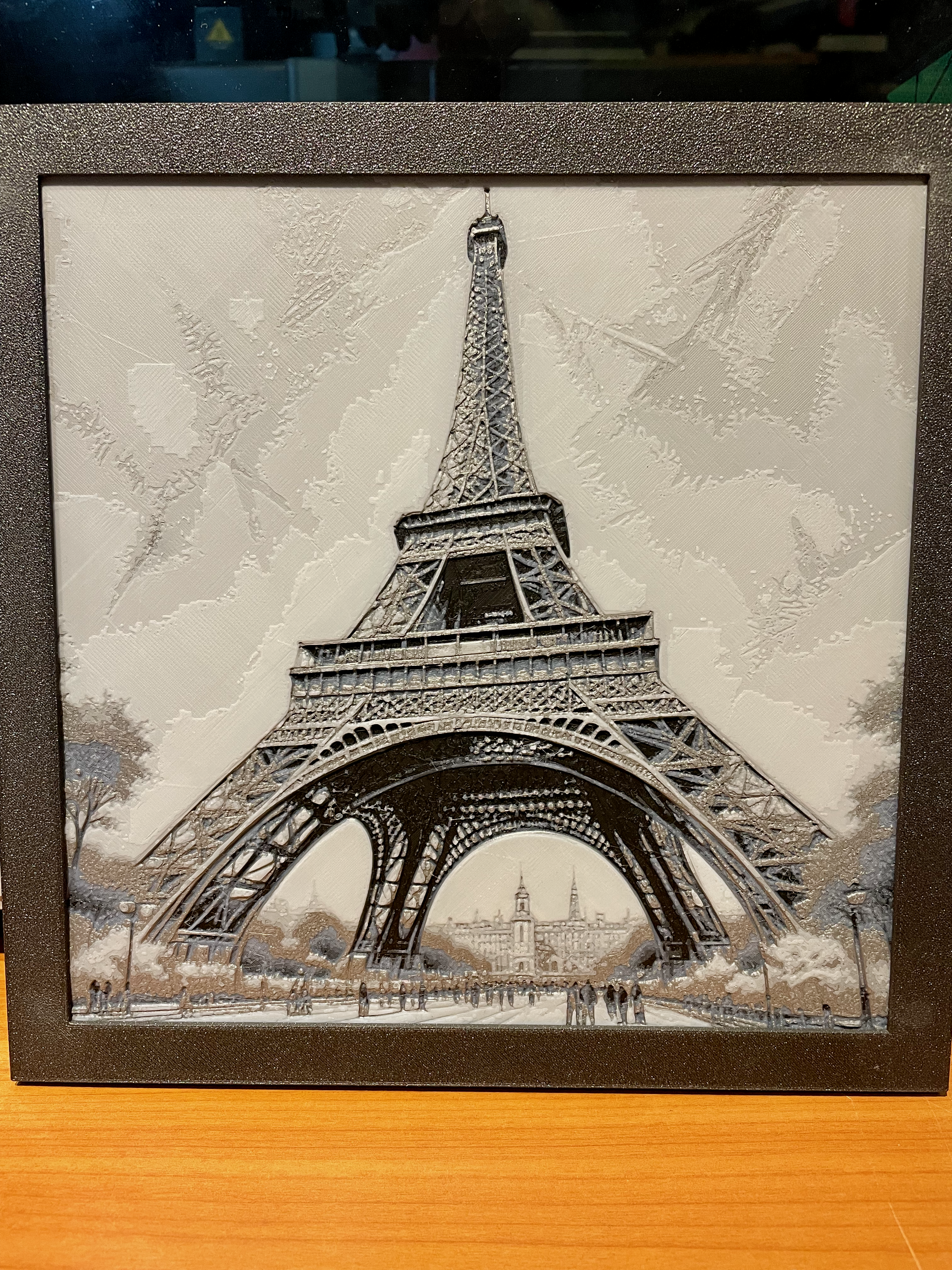 Hueforge Eifeltower Wallart — miniatura 2