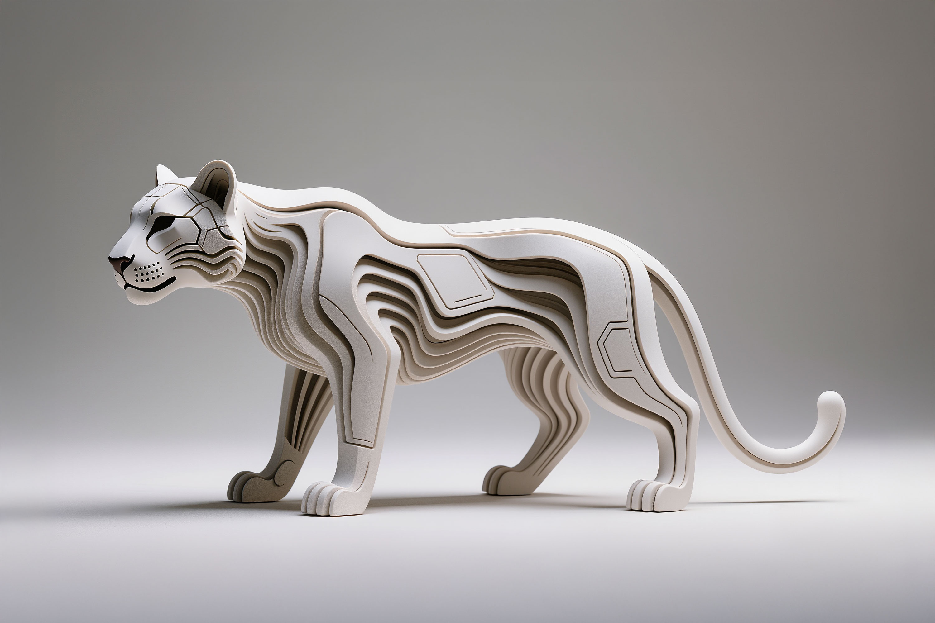 Nebelparder, Hexa Sculpture