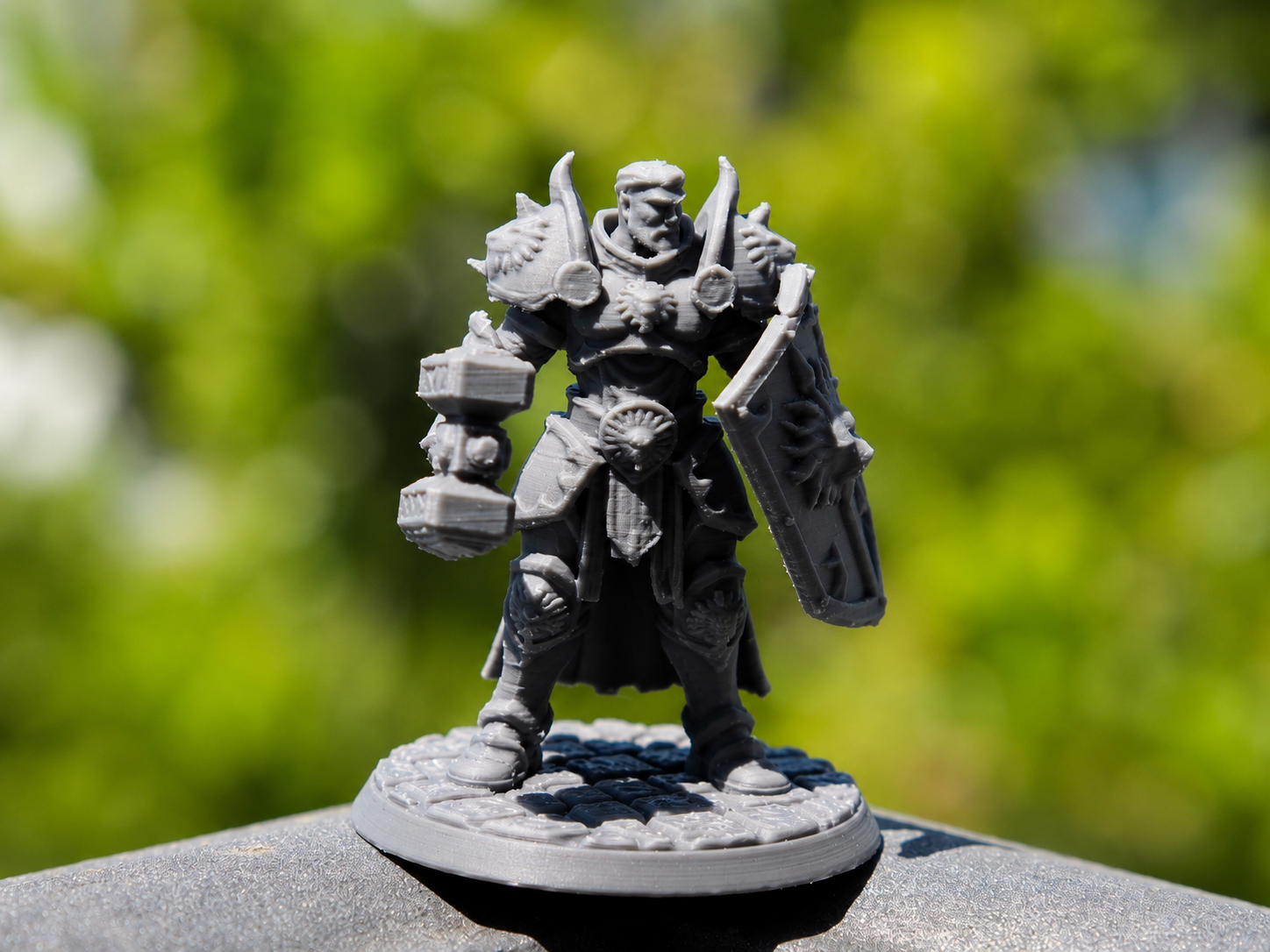 ronclad Oathbreaker – Divine Cleric 42mm STL D&D Miniature