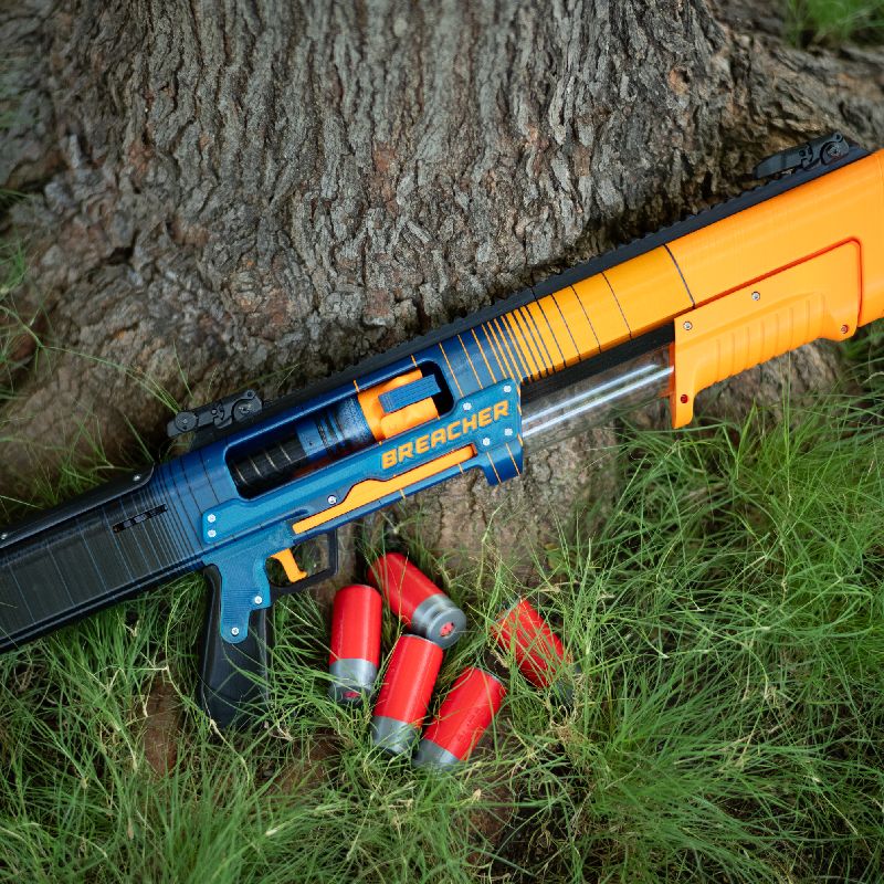 Breacher - Shell Ejecting Nerf Shotgun (Tube Magazine!) (3D Printed ...