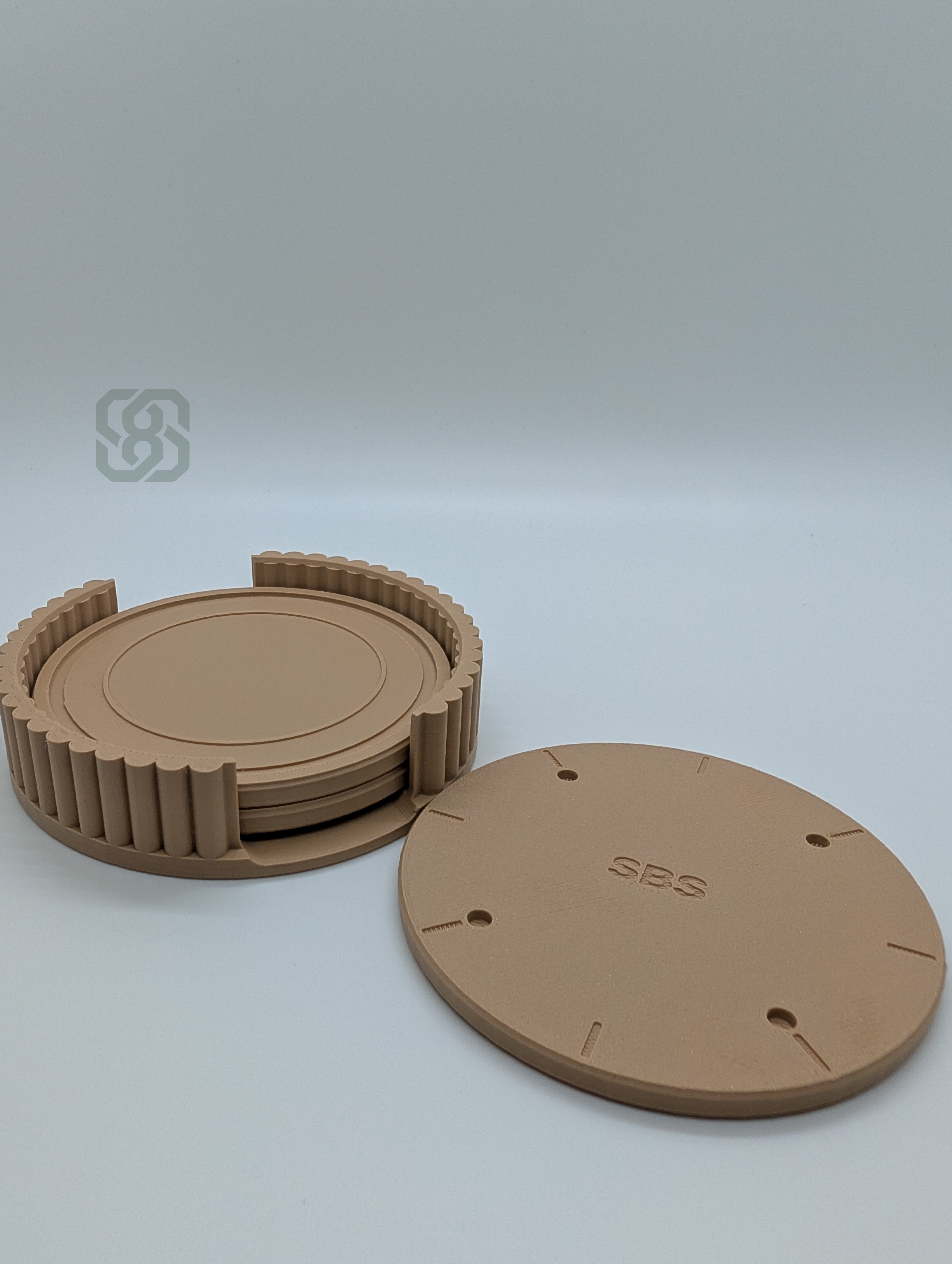 Magnetic Coasters | Auto-Aligning & Support-Free