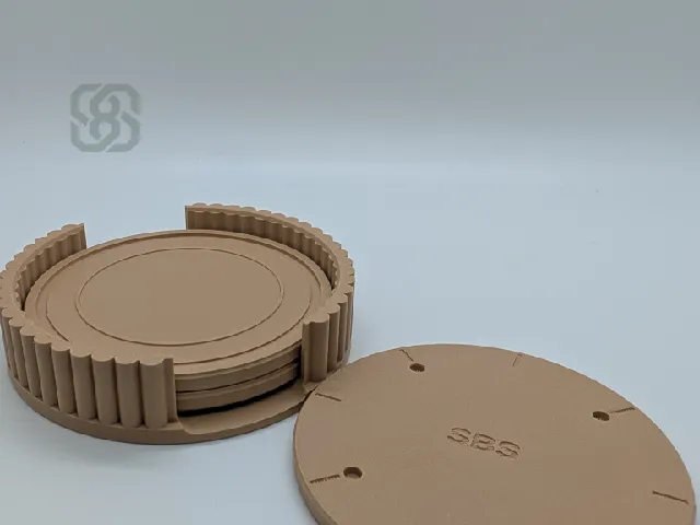 Magnetic Coasters | Auto-Aligning & Support-Free
