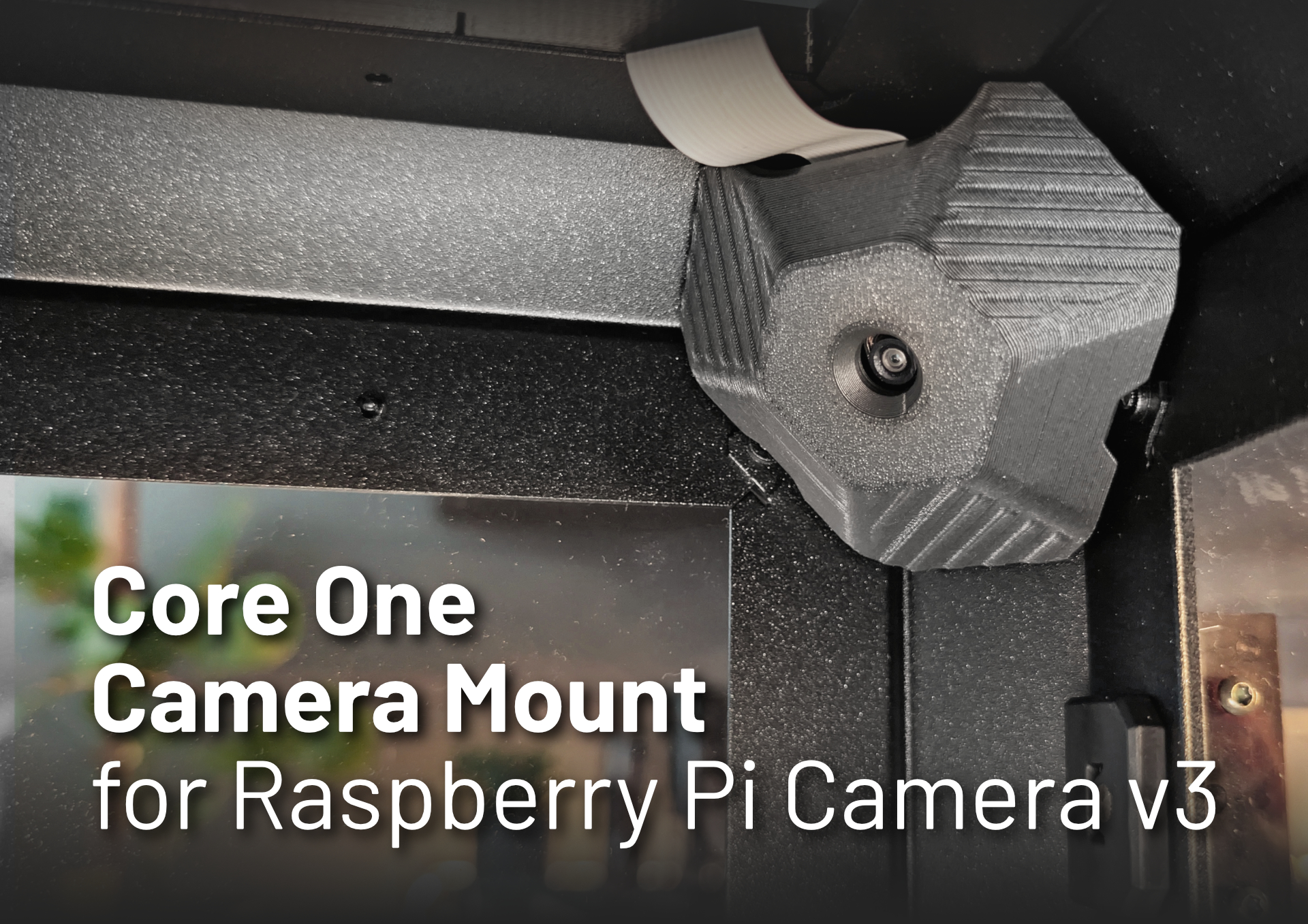 Core One | Magnetic Pi Camera (v3) Mount