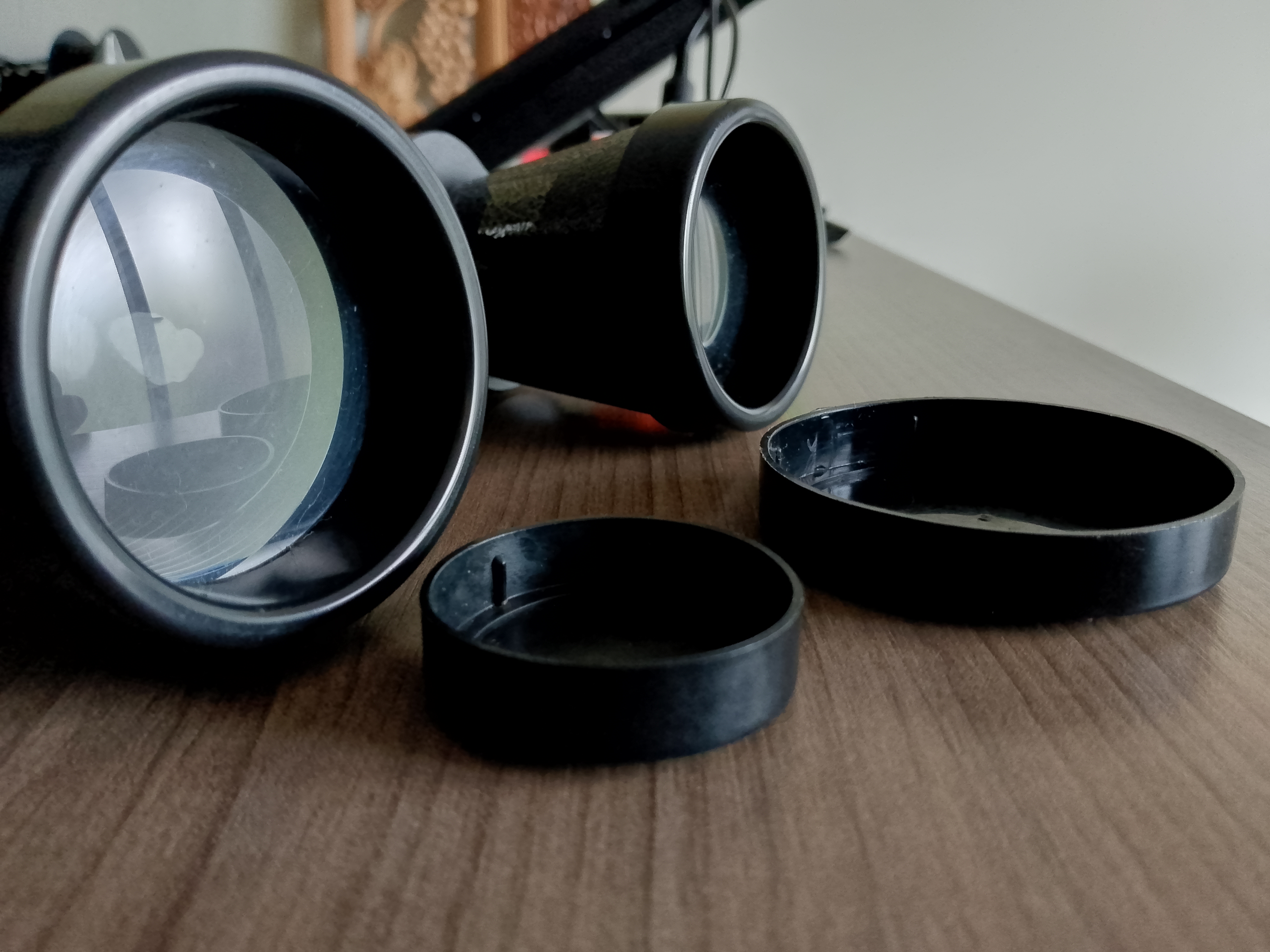 binocular cap customizable