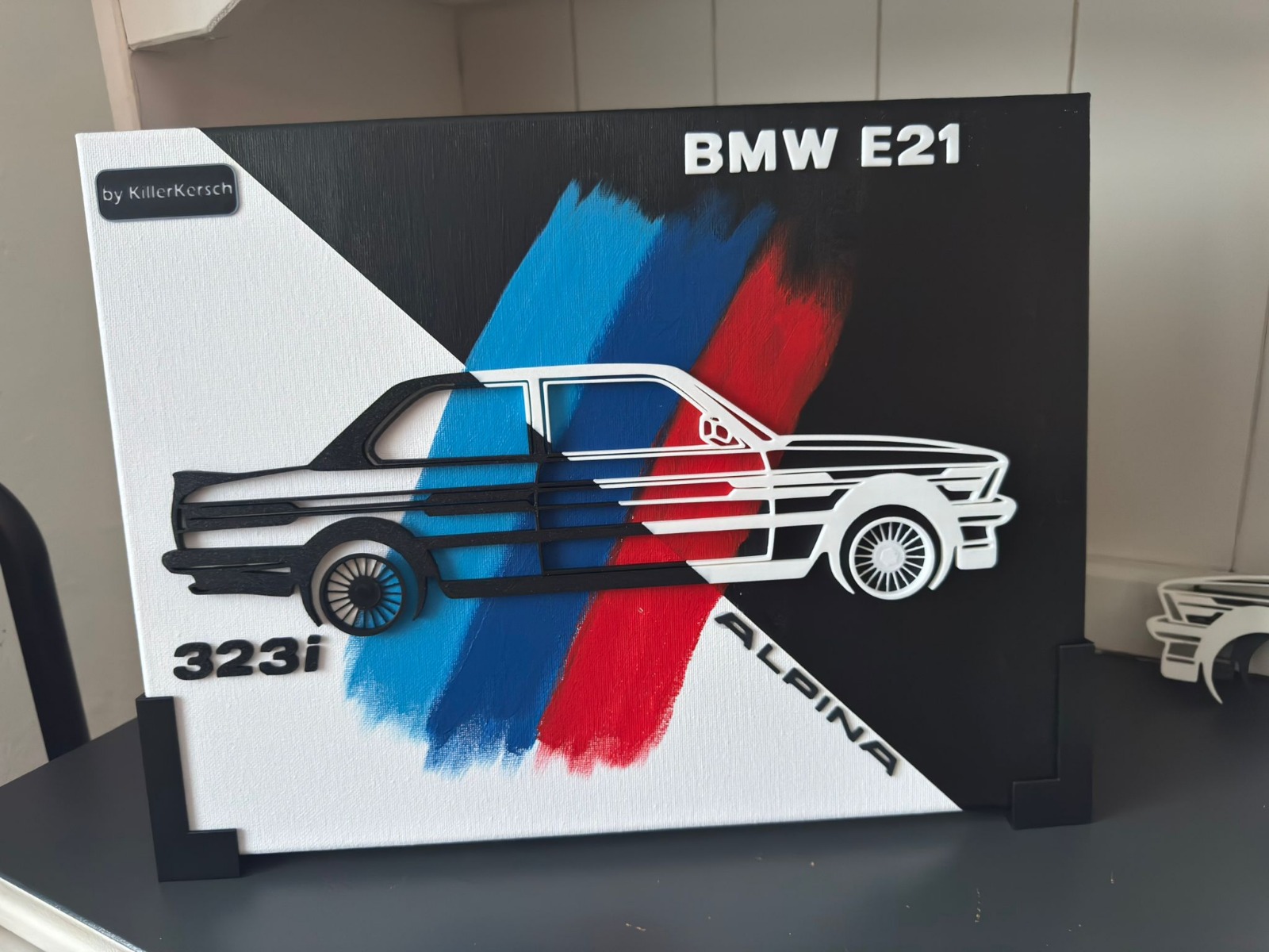 BMW E21 Alpina silhouette