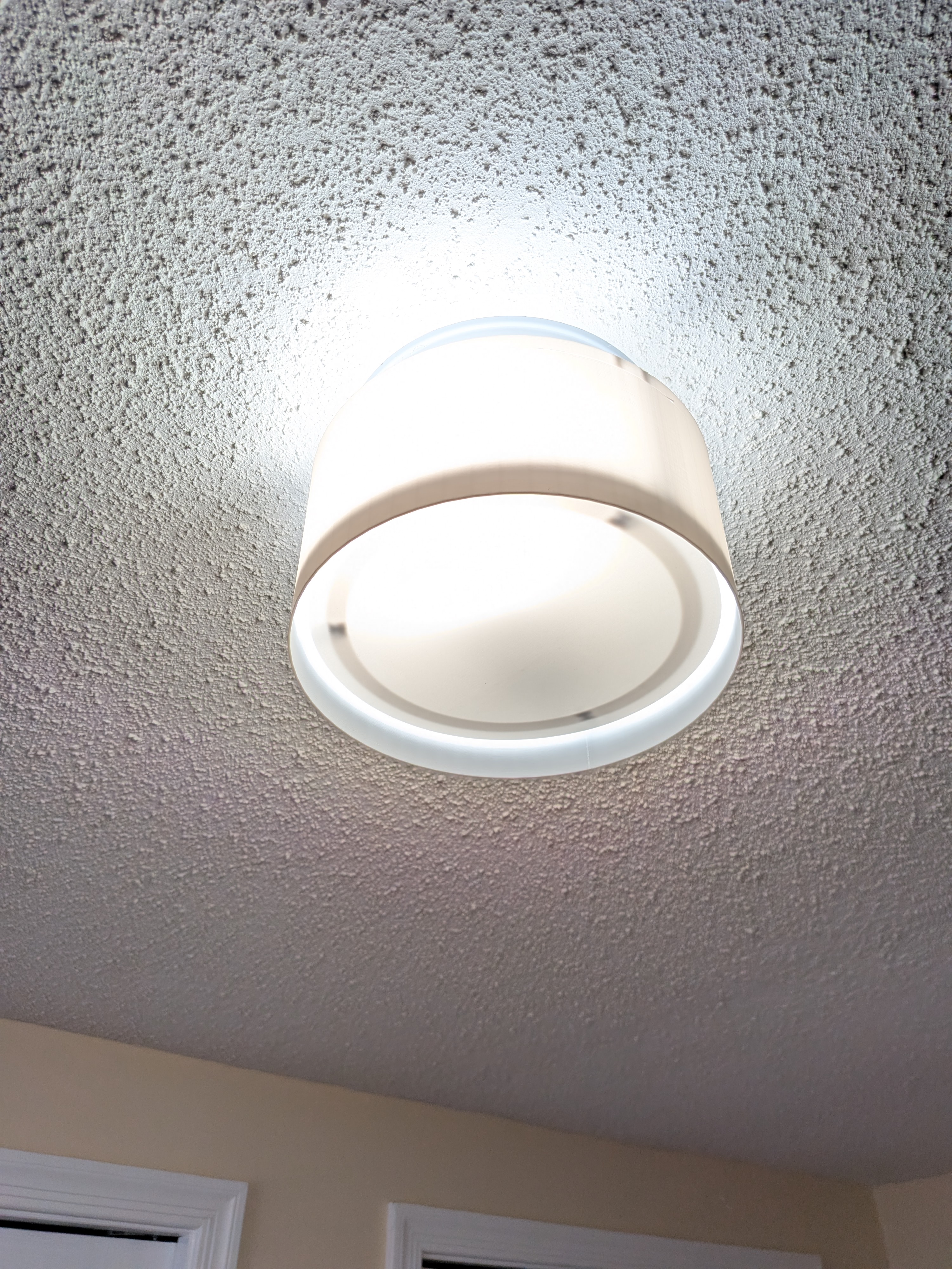 Ceiling-Mounted Lampshade for Large Bulbs 3D model