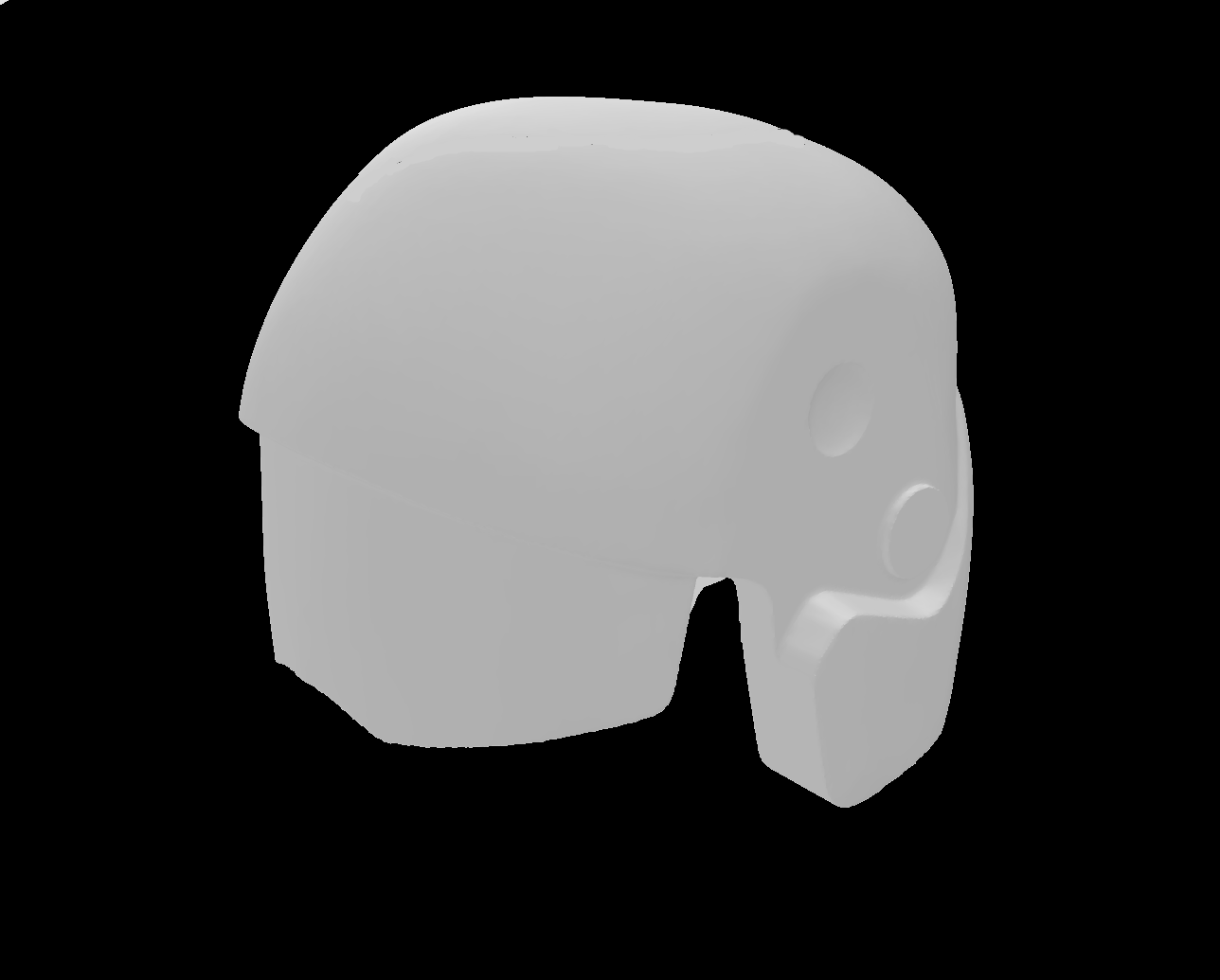 Lego Compatible (23947.dat) Minifig Headgear Helmet SW Resistance Trooper with Molded Visor