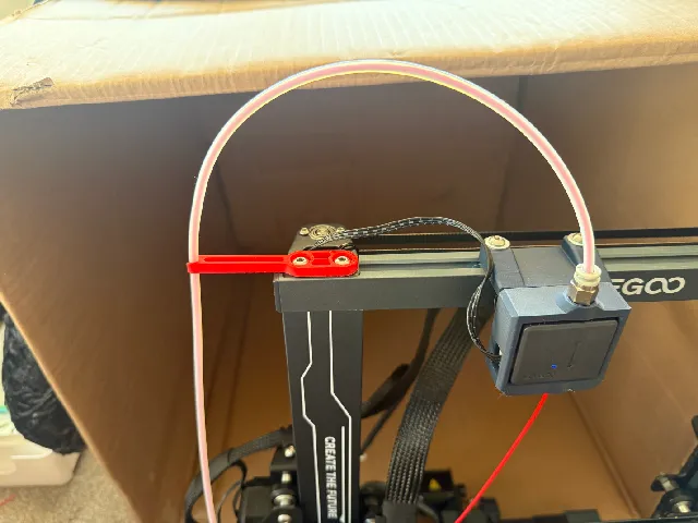 PTFE tube clip for elegoo neptune 4 pro